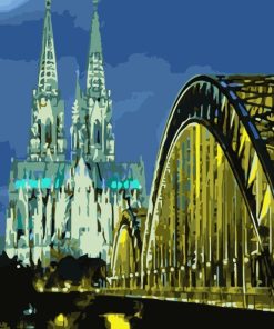 Cologne Urban View Paint By Numbers