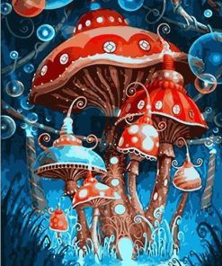 Magic Mushroom Animation Paint By Numbers