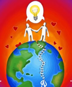 Heal The World Love Paint By Numbers