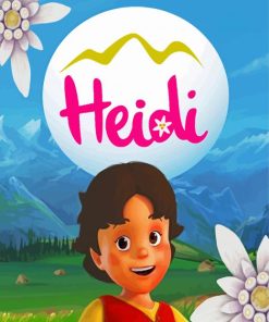 Heidi's Alpine Adventure Paint By Numbers