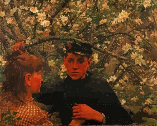Henry-Scott-tuke-The-Promise-paint-by-numbers