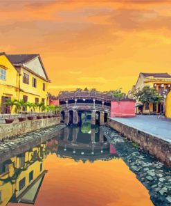 Hoi An Cityscape Paint By Numbers