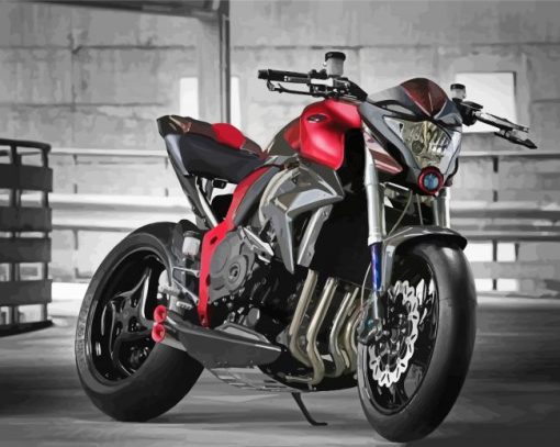 Honda-motorcycle-CBR-1000R-paint-by-number