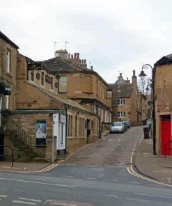 Exploring Honley Streets England Paint By Numbers
