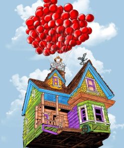 Balloon Cartoon Paint By Numbers