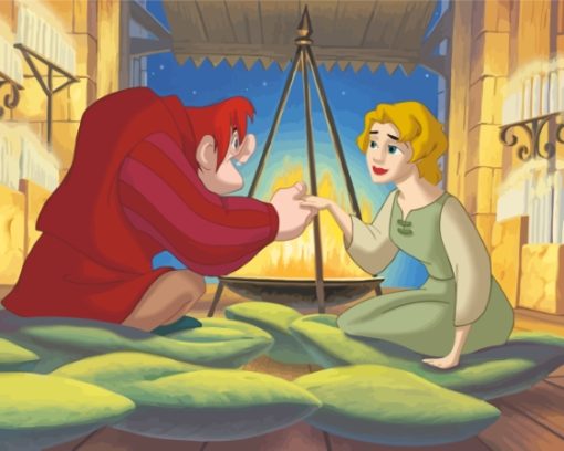 Hunchback-of-notre-dame-cartoon-paint-by-numbers