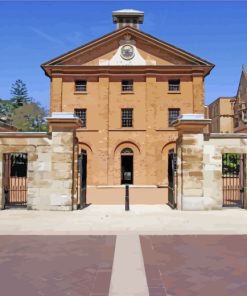 Hyde Park Barracks Sydney Paint By Numbers