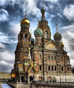Saint Petersburg Church Paint By Numbers