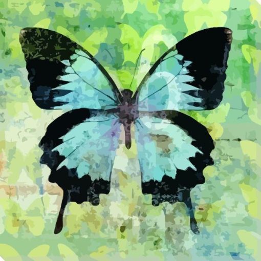 Imperial-Blue-Butterfly-DIY-Animals-Paint-By-Numbers-PBN-12278