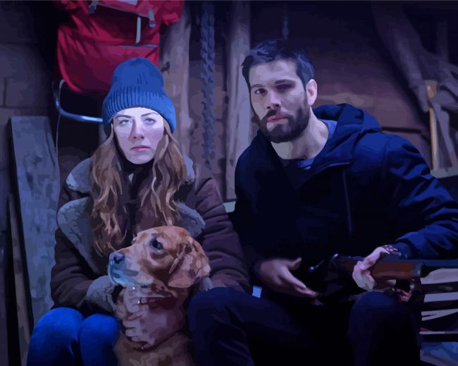 Final touches on your paint by numbers artwork