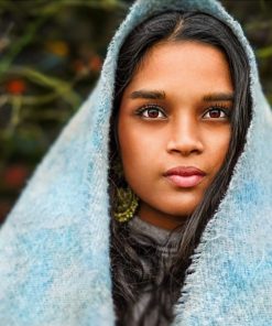 Indian Woman Picture Paint By Numbers