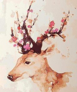 Deer Antlers Paint By Numbers