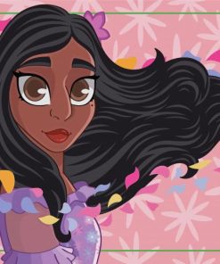 Isabela Madrigal Encanto Paint By Numbers