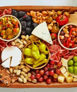 Italian Antipasto Culinary Paint By Numbers