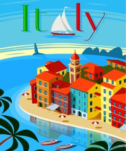 Italy Cityscape Paint By Numbers