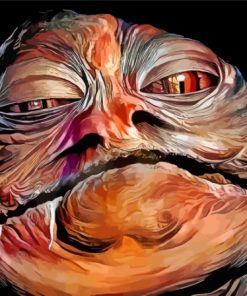 Jabba Hutt Star Wars Paint By Numbers