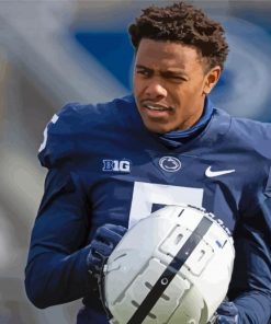 Jahan Dotson Football Star Paint By Numbers