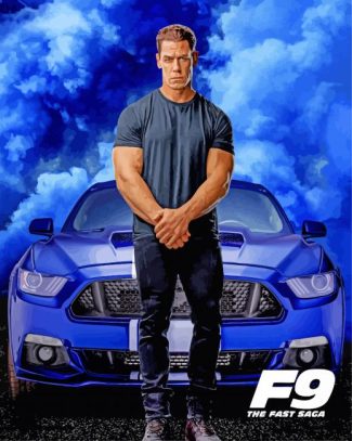 Jakob Toretto Fast and Furious Paint By Numbers