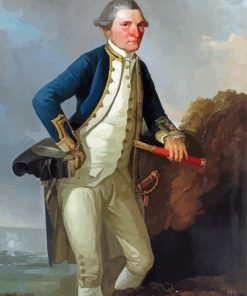 Captain James Cook Masterpiece Paint By Numbers