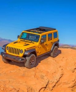 Jeep Wrangler Rubicon Adventure Paint By Numbers