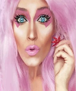 Jem Animated Series Art Paint By Numbers