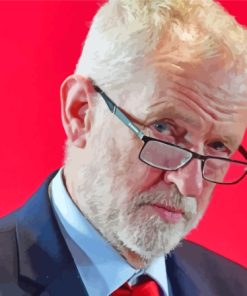 Jeremy Corbyn Political Figure Paint By Numbers