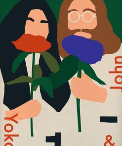 John and Yoko Celebrities Paint By Numbers