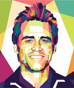 Jim Carrey Celebrity Paint By Numbers