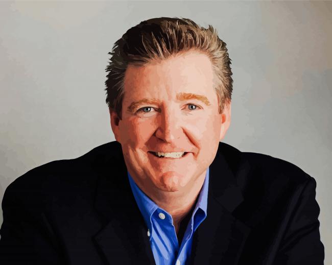 Finalizing painting with Jim Daly Focus Paint By Numbers