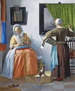 Vermeer Ladies Paint By Numbers