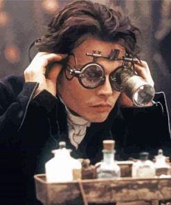 Johnny Depp Sleepy Hollow Film Paint By Numbers
