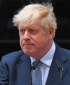 Boris Johnson Inspired Paint By Numbers