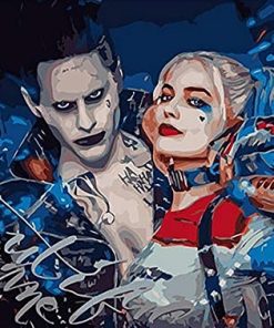 Joker and Harley DC Paint By Numbers