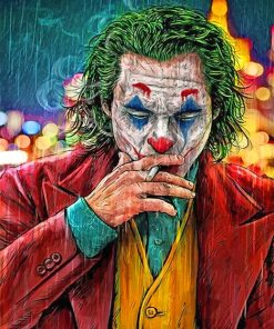 Joker Supervillain Paint By Numbers