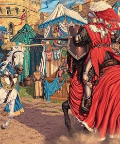 Knight People Painting Paint By Numbers