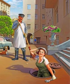 Ordinary Woman Portrait Paint By Numbers