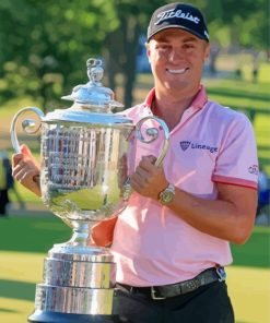 Justin Thomas Golfer Paint By Numbers