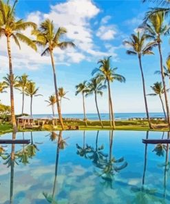 Kailua Kona Hawaii Seascape Paint By Numbers