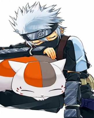 Kakashi Hatake Anime Paint By Numbers