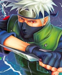 Kakashi Hatake Anime Paint By Numbers