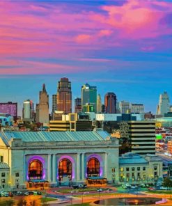 Kansas City Mural Paint By Numbers