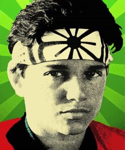 Classic Karate Kid Movie Paint By Numbers