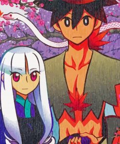 Katanagatari Anime Paint By Numbers
