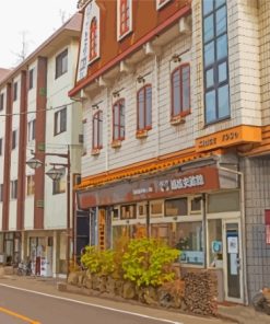 Kawaguchi Cityscape Paint By Numbers