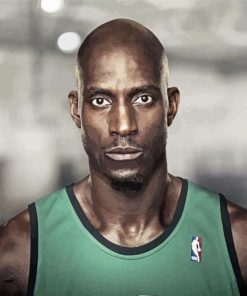 Kevin Garnett Basketball Star Paint By Numbers