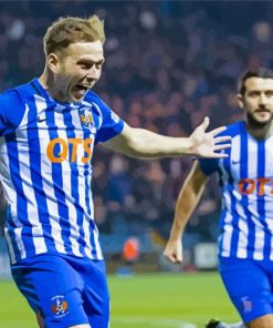 Kilmarnock FC Football Players Paint By Numbers
