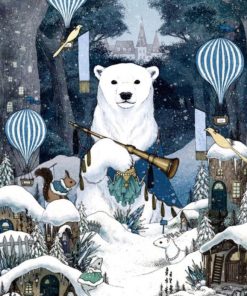 King Polar Bear Animal Paint By Numbers