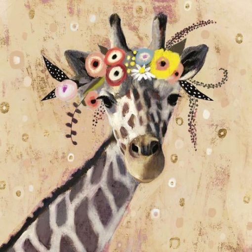 Klimt20Giraffe-DIY-Animals-Paint-By-Numbers-PBN-12208