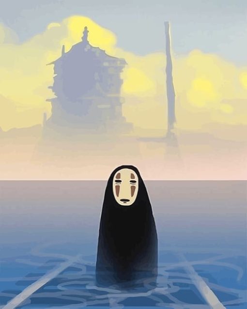 Koanashi-no-face-spirited-away-Adult-paint-by-numbers