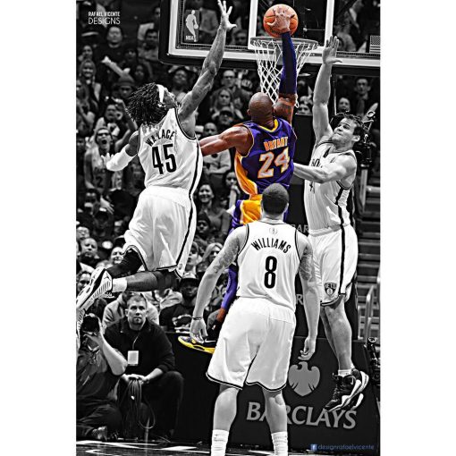 Kobe-Bryant-Legendary-Dunk-paint-by-numbers